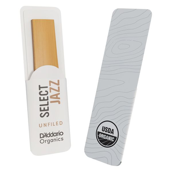 DAddario Woodwinds Organic Sel. Jazz Unf. SOP 2M